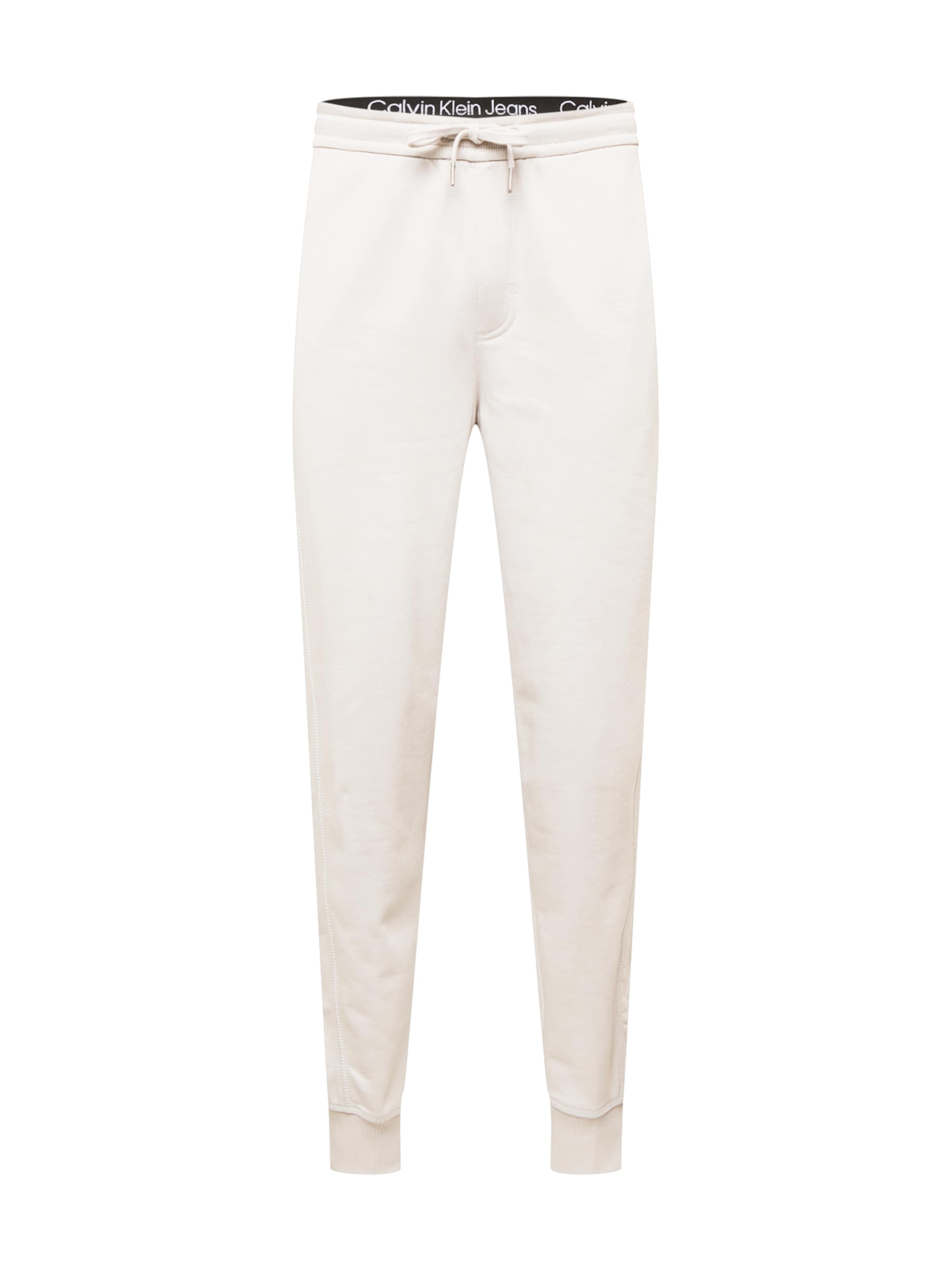 Calvin Klein Jeans Pants in Cream 