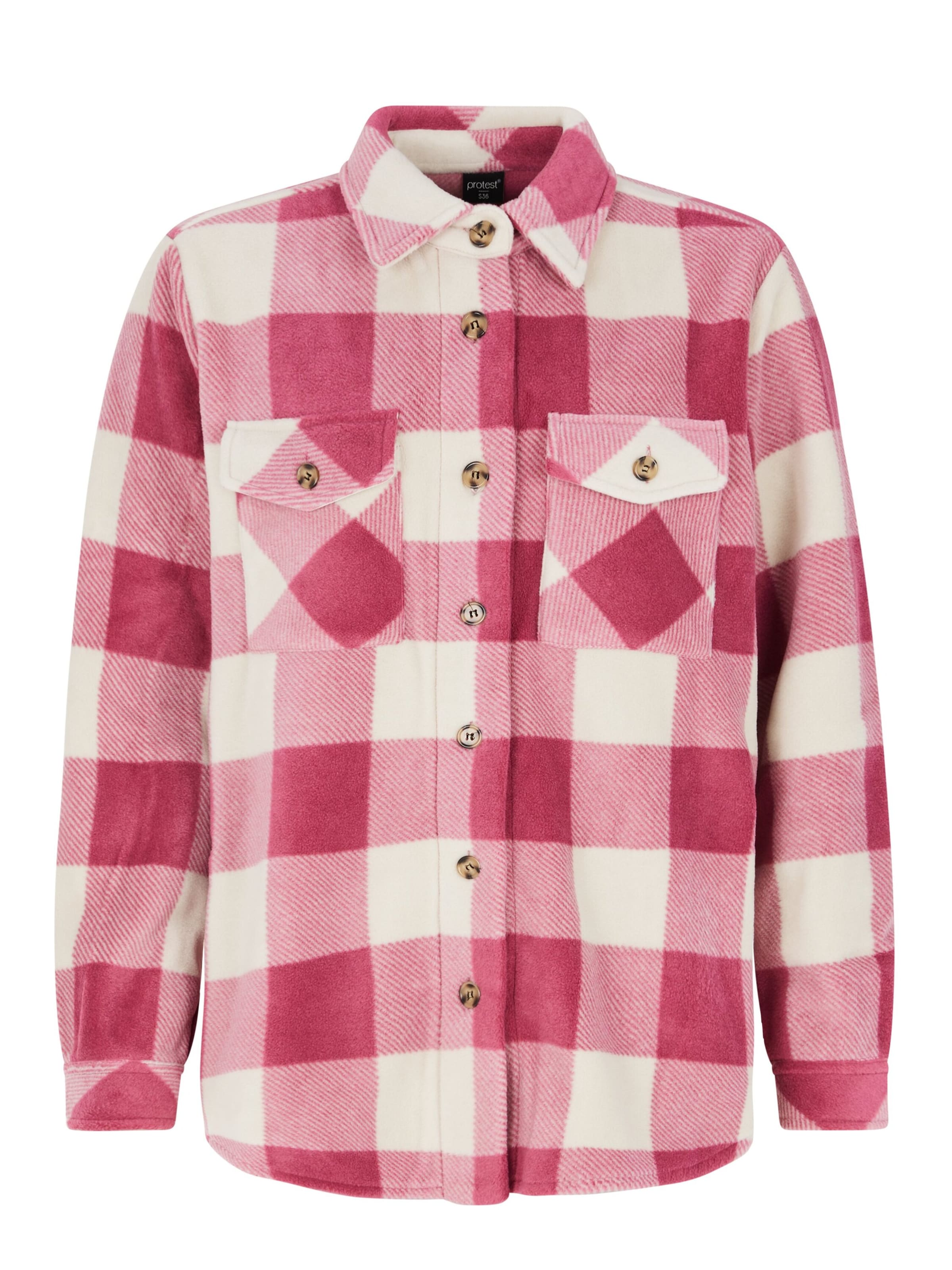 PROTEST Winterjacke 'PRTSALT'‌ in Pink: Vorderseite