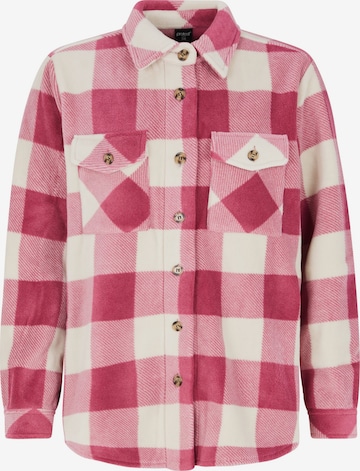 PROTEST Winterjacke 'PRTSALT' in Pink: Vorderseite