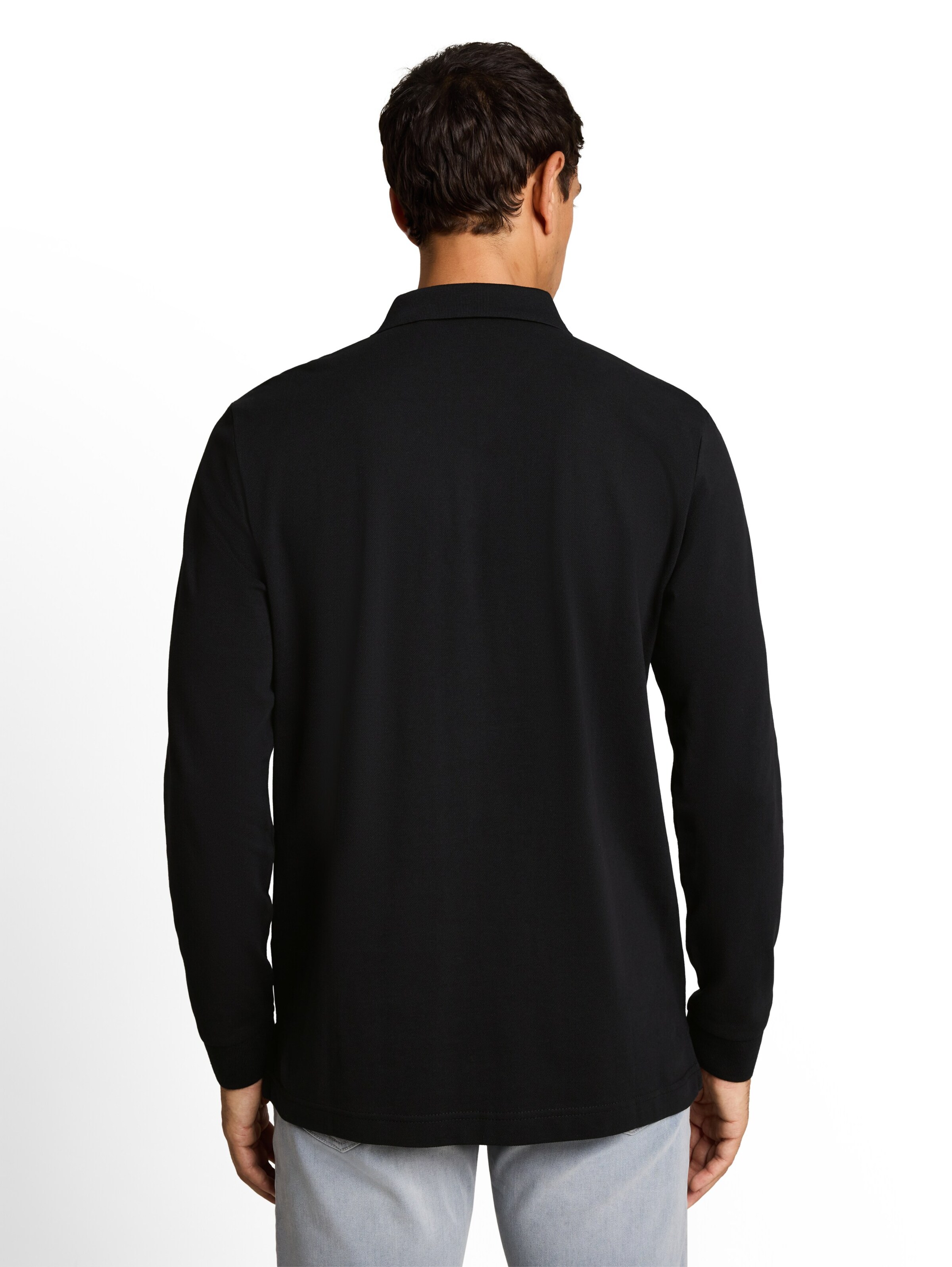 TOM TAILOR Poloshirt in Schwarz
