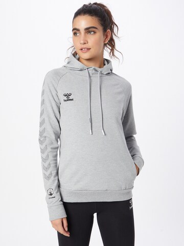 Hummel Sports sweatshirt in Grey: front