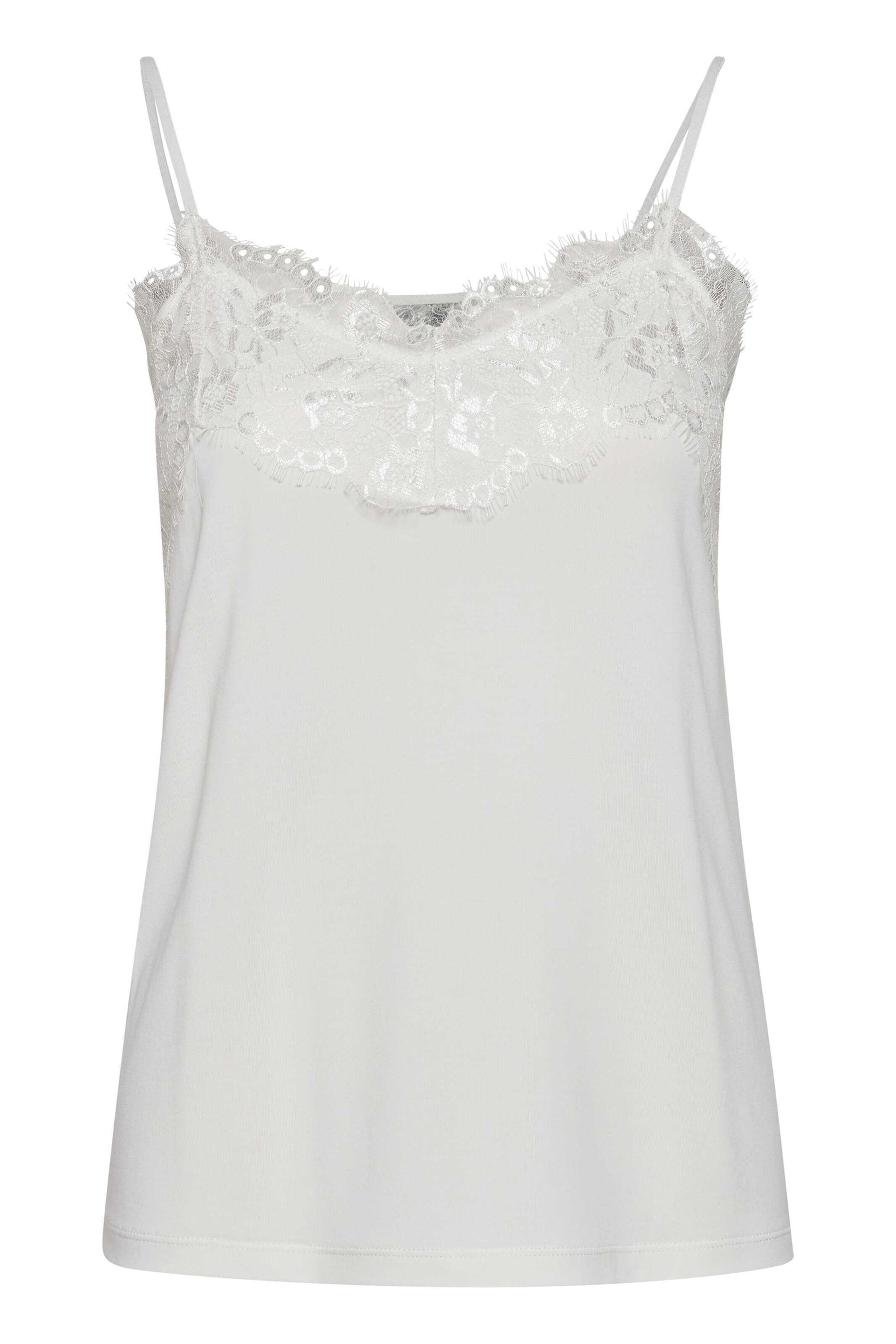 ICHI Top 'IHLike' in White: front
