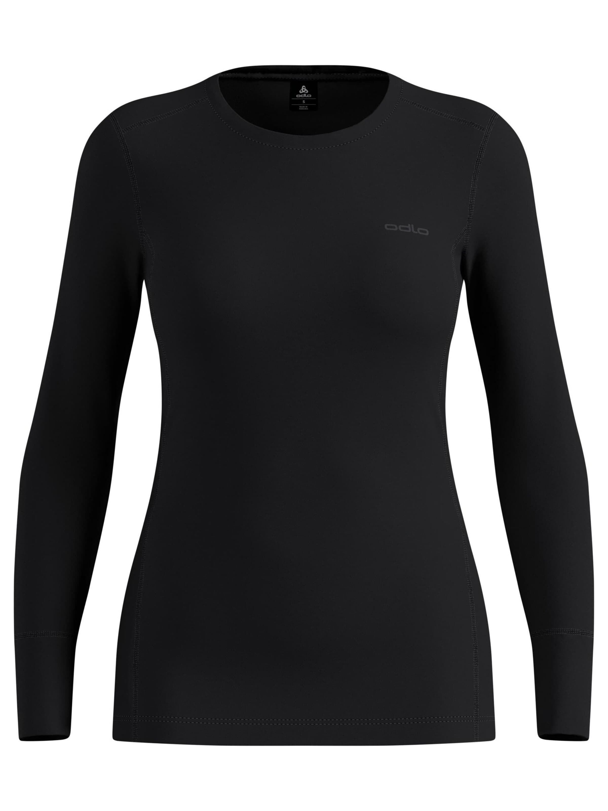 Base Layer 'MERINO 260' ODLO en noir : devant