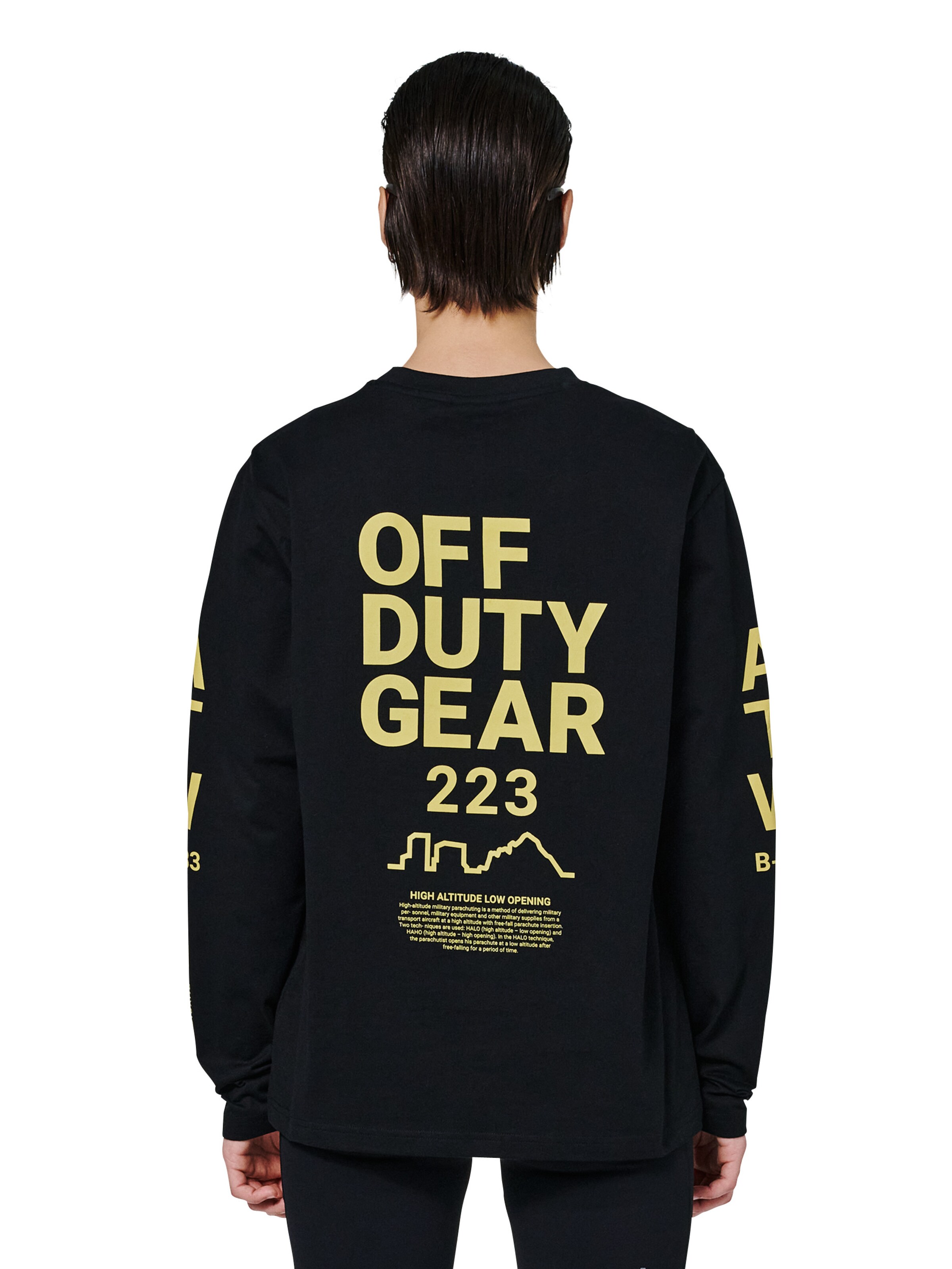 T-Shirt HALO en noir