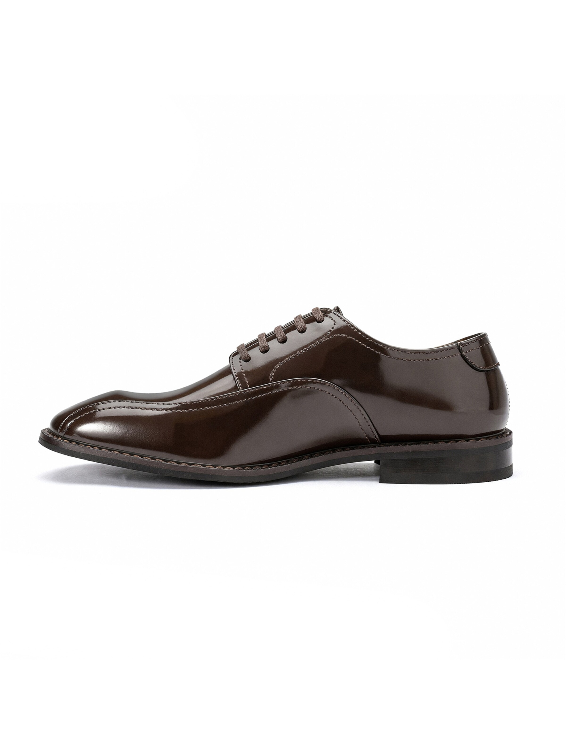 ALLTHEMEN Lace-Up Shoes 'Schwebe' in Brown