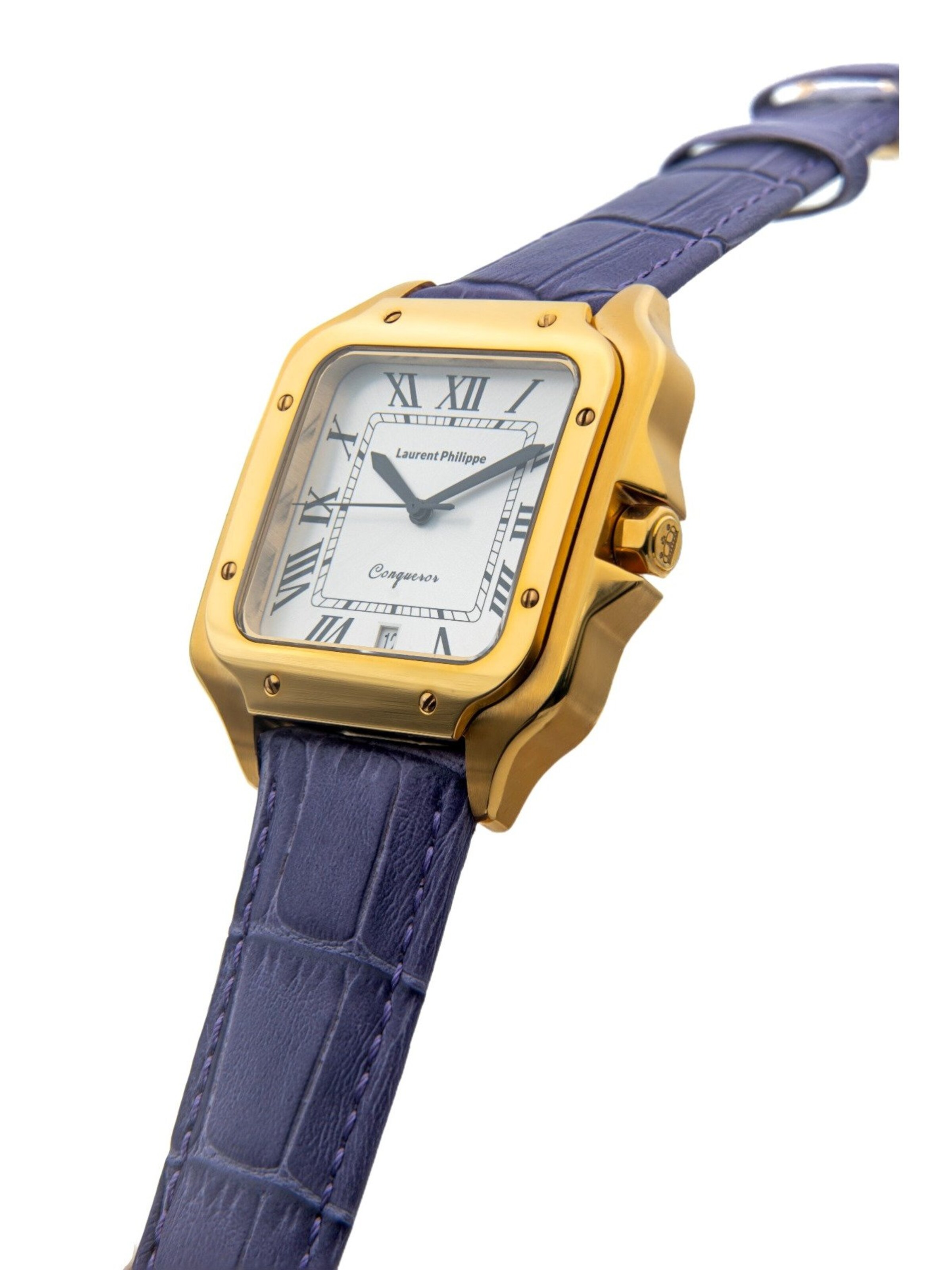 Laurent Philippe Analog Watch in Purple