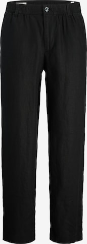 JACK & JONES Chino 'JPSTKarl JJLawrence' in Zwart: voorkant