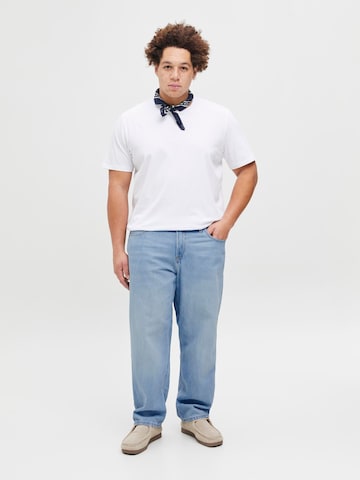 Jack & Jones Plus - Loosefit Vaquero 'JJIChris JJOrignial' en azul