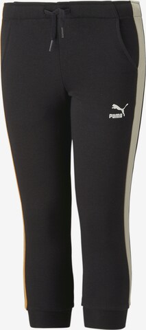 PUMA Sportbroek in Zwart: voorkant