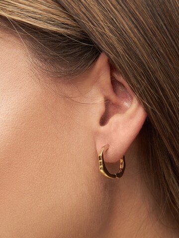 Lulu Copenhagen Ohrringe in Gold: Vorderseite