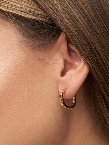 Lulu Copenhagen Earrings in Gold: front