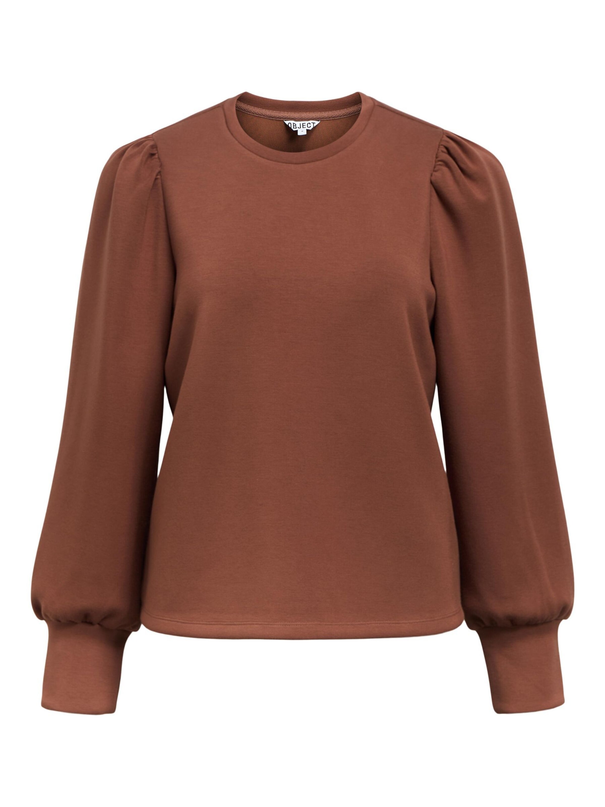 OBJECT - Camiseta en marrón: frente