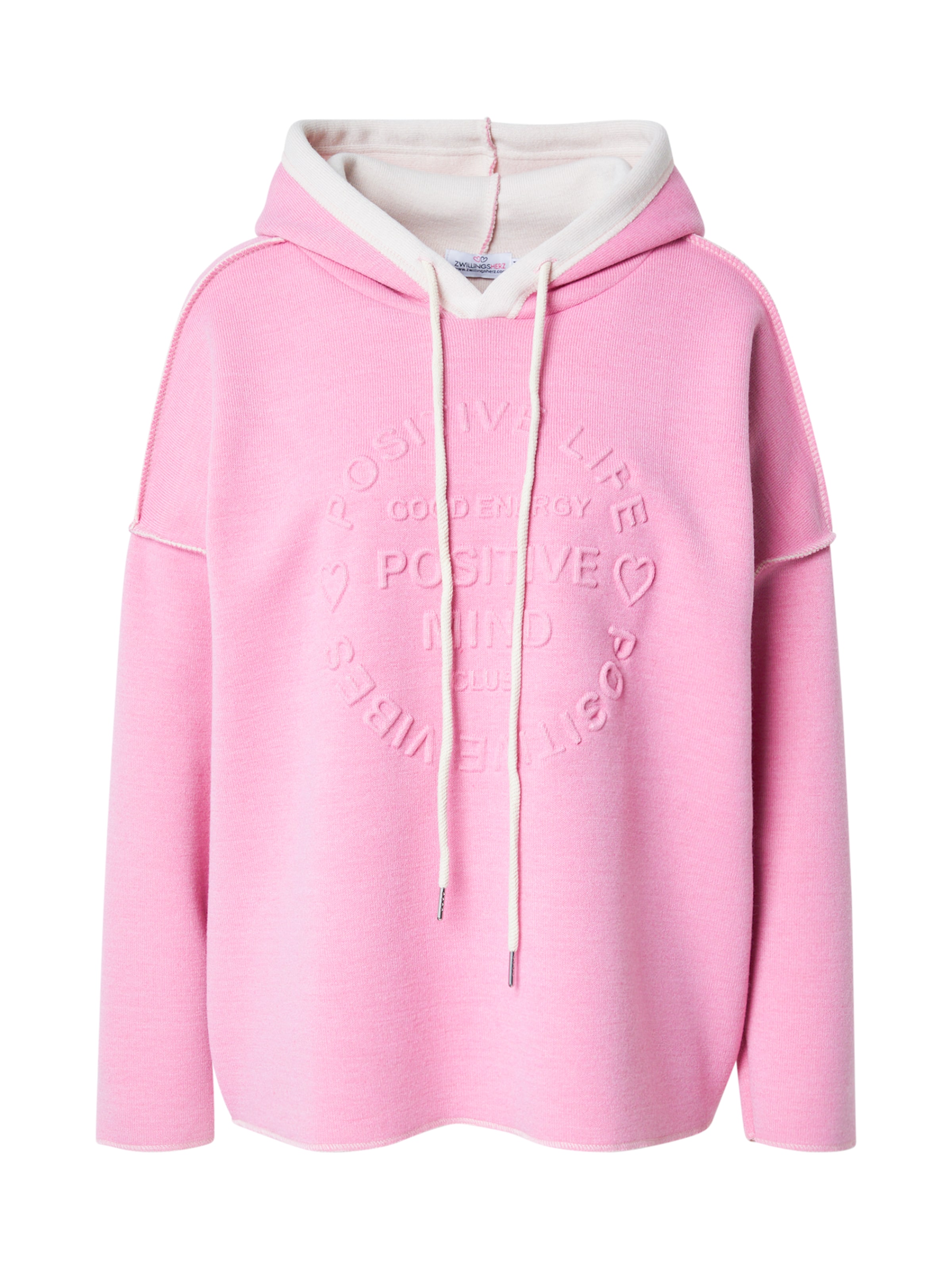 Pullover di Zwillingsherz in rosa: frontale