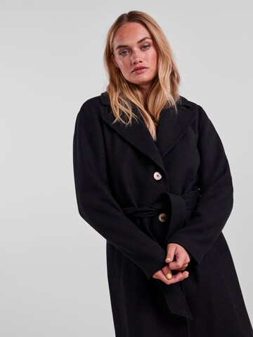 PIECES Between-Seasons Coat 'Josie' in Black