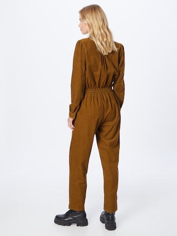 Tuta jumpsuit 'Alianna' di Thought in marrone