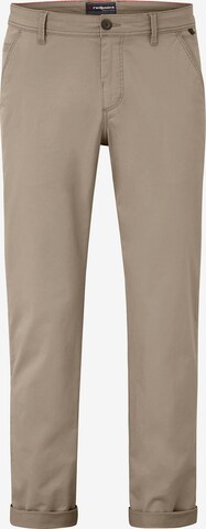 REDPOINT Chino Pants 'Odessa Relax' in Beige: front