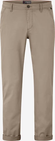 REDPOINT Chino Pants 'Odessa Relax' in Beige: front