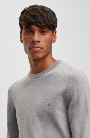 BOSS Sweater 'Botto-L' in Grey