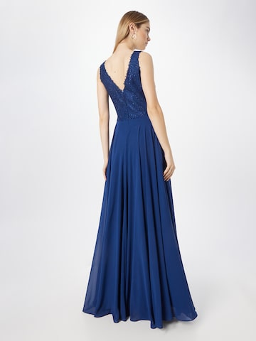 Robe de soirée LUXUAR en bleu