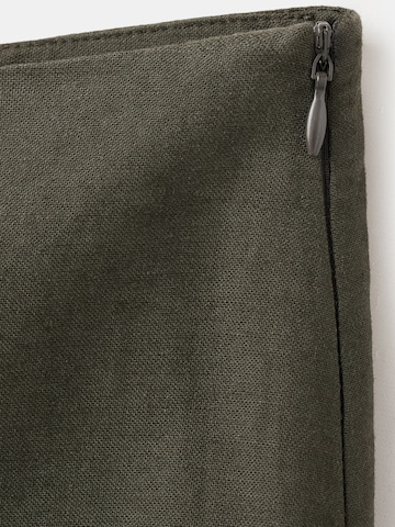 MANGO Bő szár Nadrág 'LINOVIS' - zöld