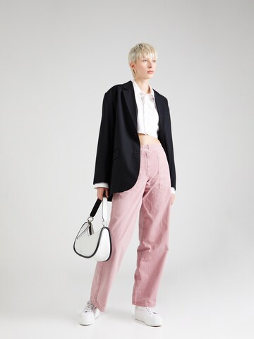 TOPSHOP Normální Kalhoty – pink