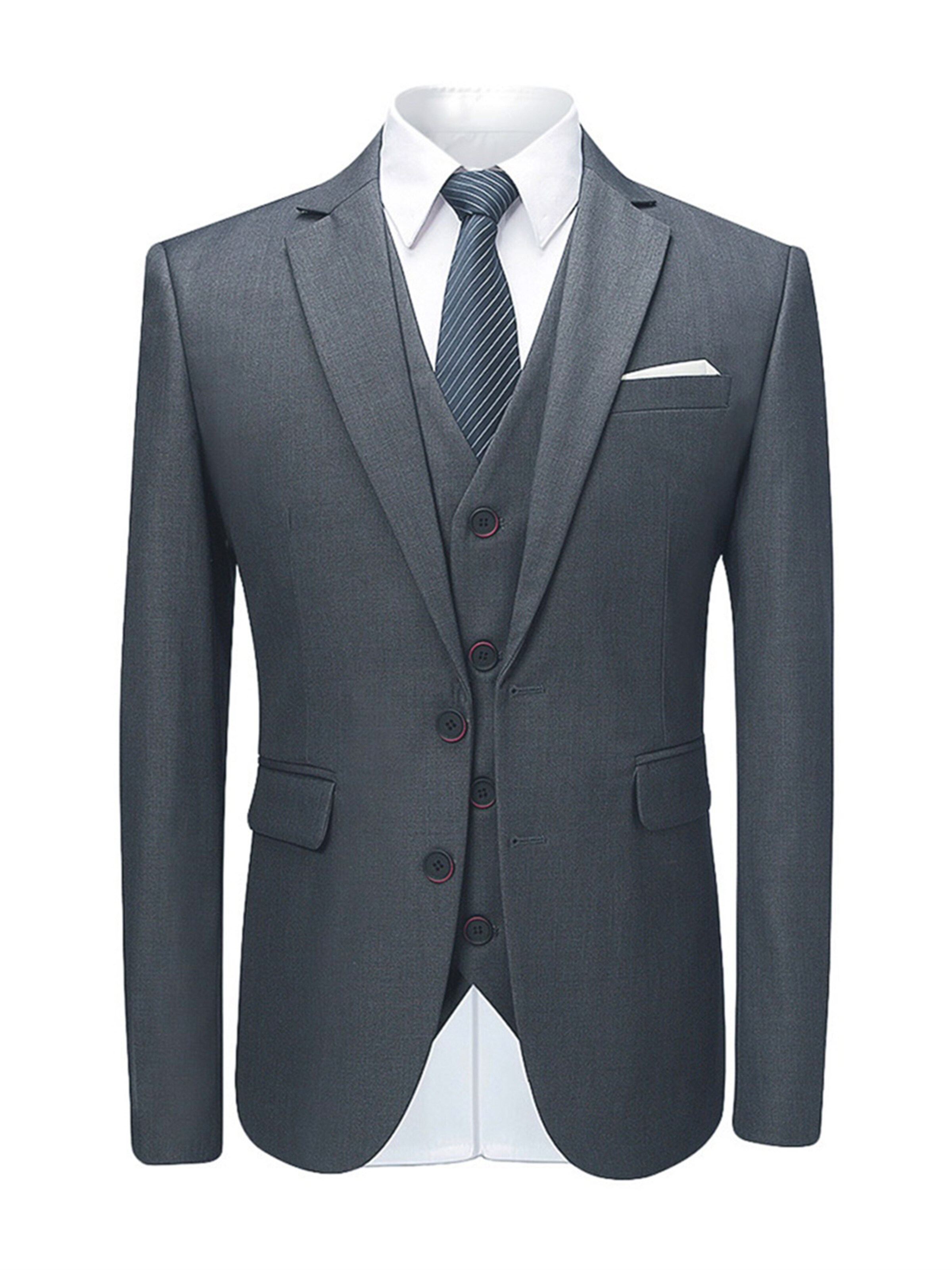 Youthup Slim fit Suit in Grey