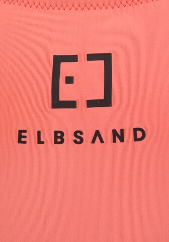 Elbsand T-Shirt Badeanzug in Orange