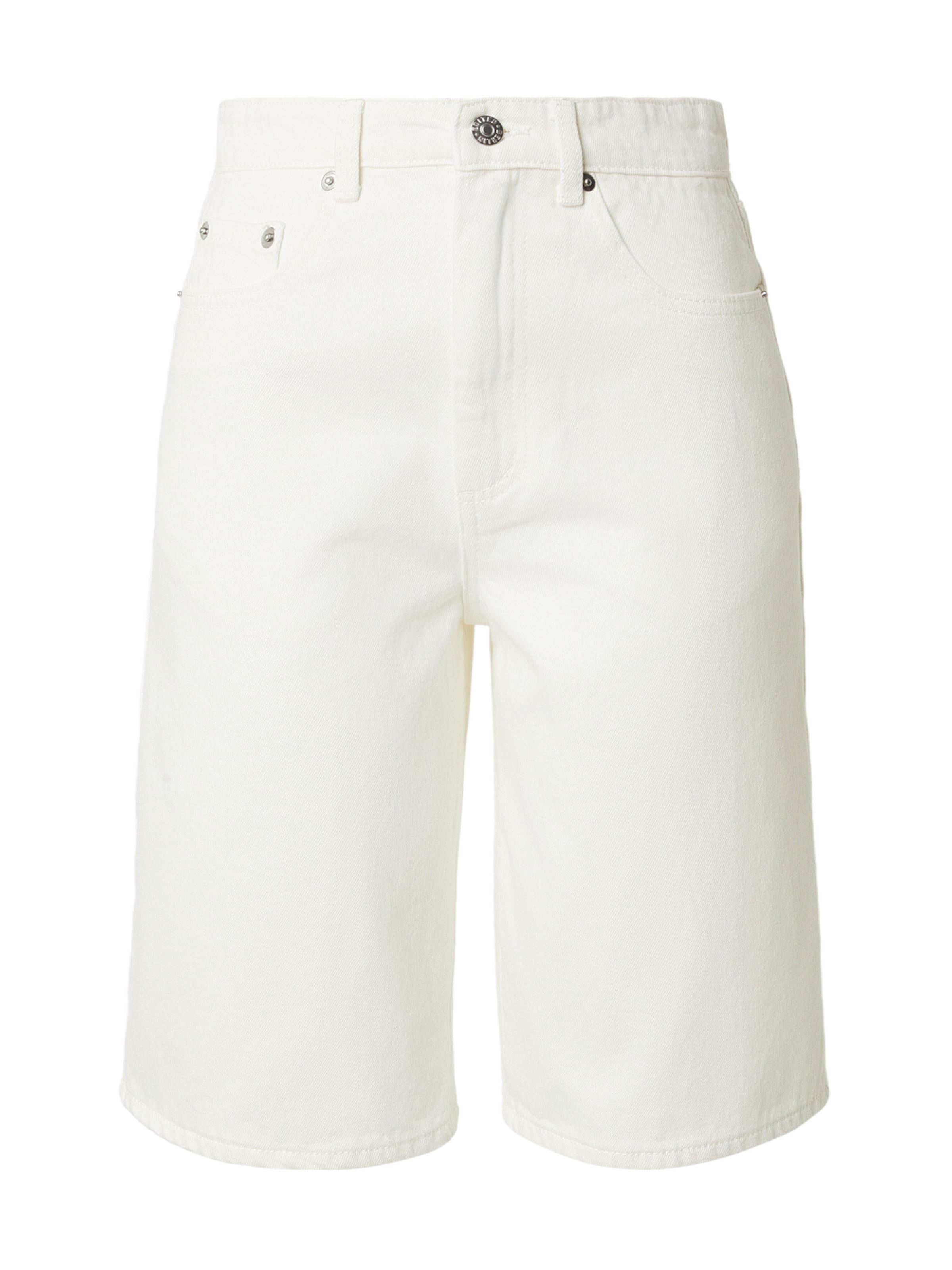 EDITED Regular Farkut 'Addison' värissä valkoinen: etupuoli