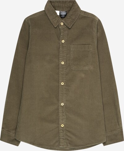 Urban Classics Kids Button Up Shirt in Olive, Item view