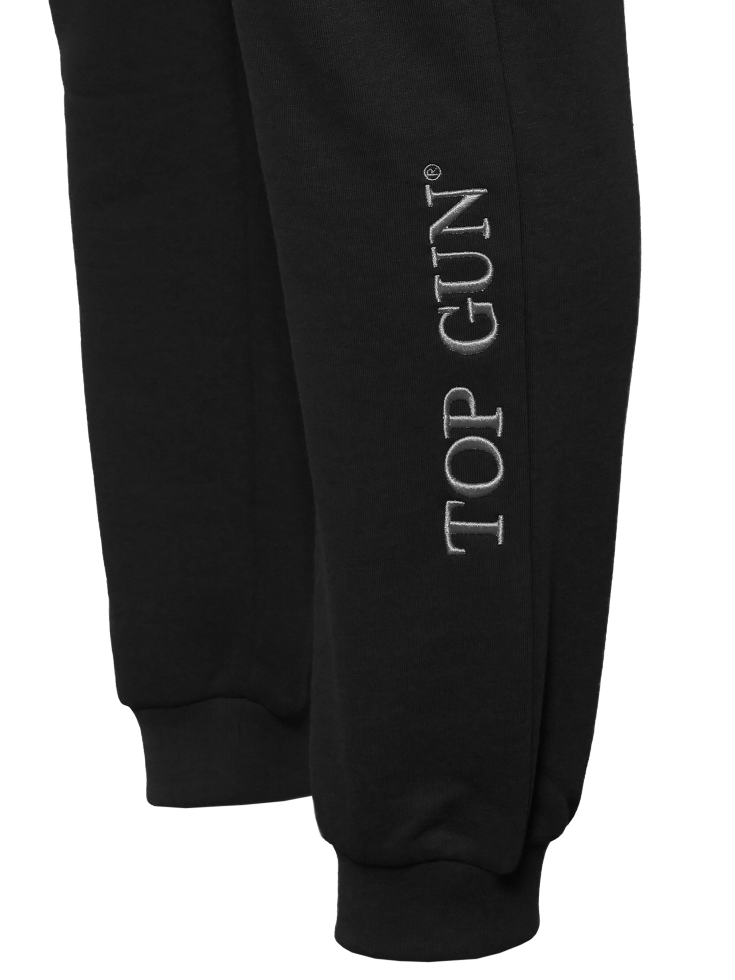TOP GUN Tapered Pants in Black