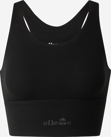 ELLESSE Bustier Rintaliivi 'Ballante' värissä musta: etupuoli