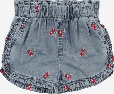 Džinsai 'KMGDandy' iš Only Mini, spalva – tamsiai (džinso) mėlyna / pastelinė žalia / vyšninė spalva / balta, Prekių apžvalga