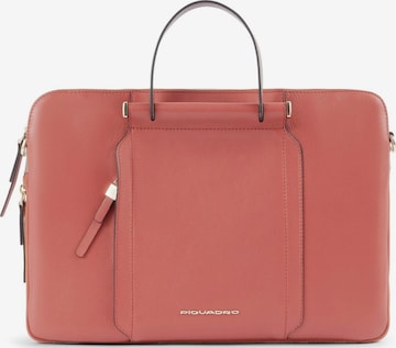 Piquadro Laptoptas in Oranje: voorkant