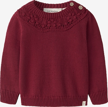 Pull-over Lil'Atelier en rouge : devant