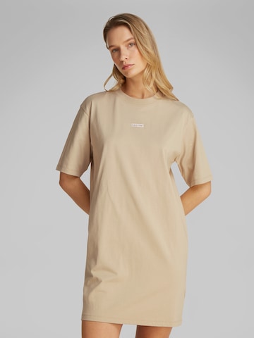 Calvin Klein Jeans Dress in Grey: front