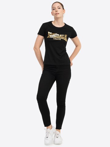 LONSDALE Shirts 'CARTMEL' i sort