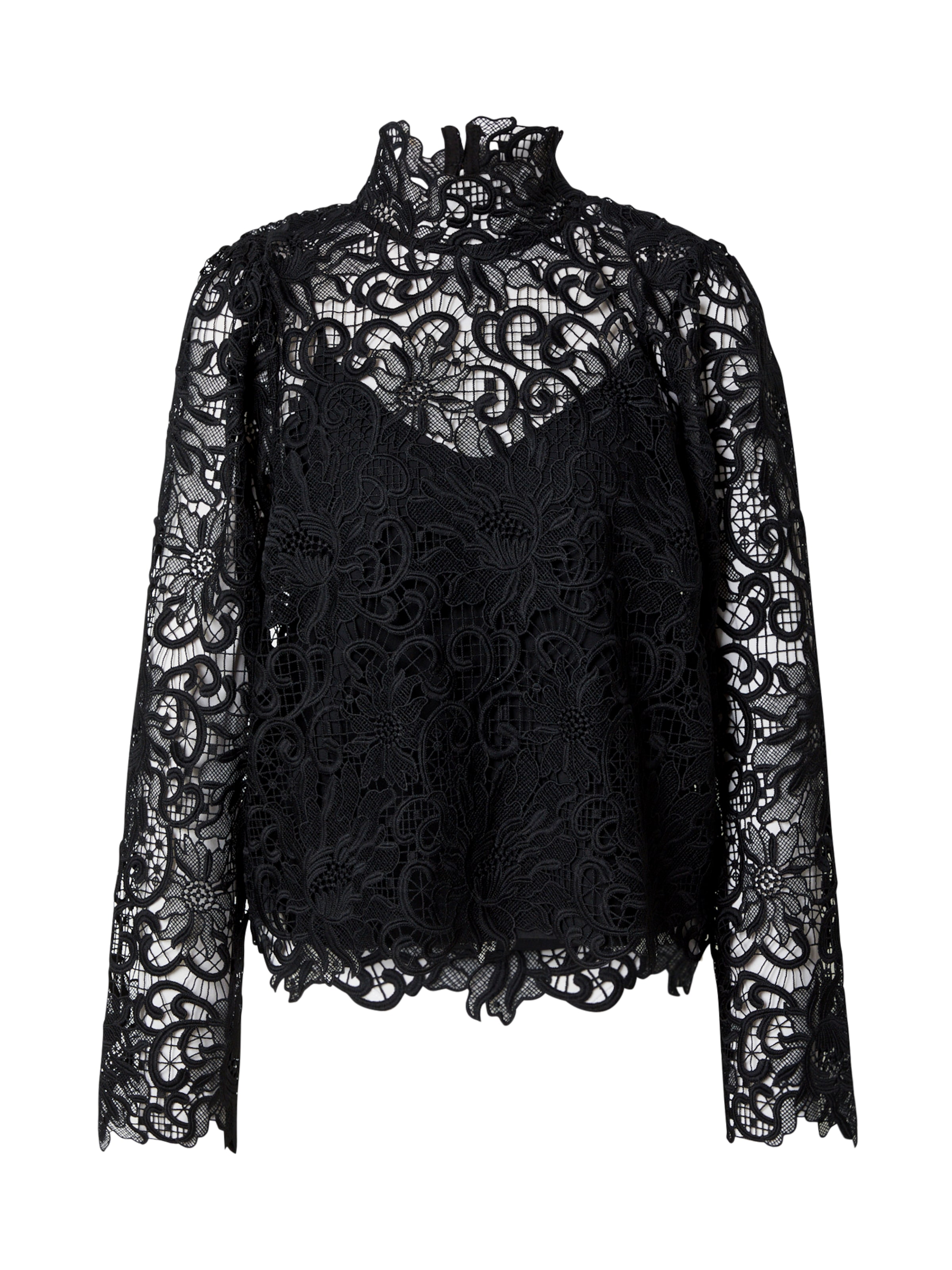 Camicia da donna 'VIBOE' di VILA ROUGE EDIT in nero: frontale