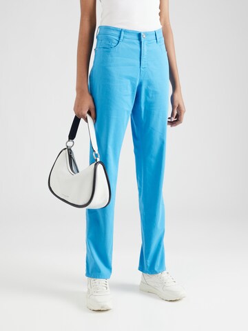 Regular Pantalon 'Carola' BRAX en bleu : devant