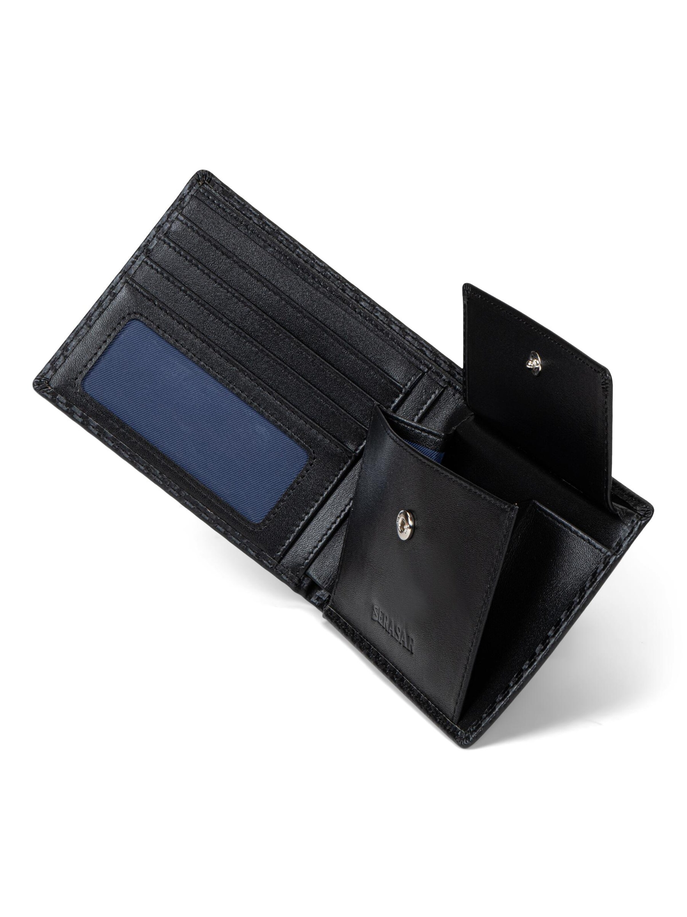 SERASAR Wallet 'Carbon' in Black