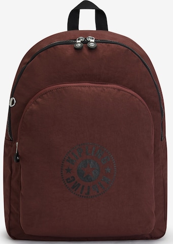 KIPLING Ryggsekk 'Curtis' i brun: forside