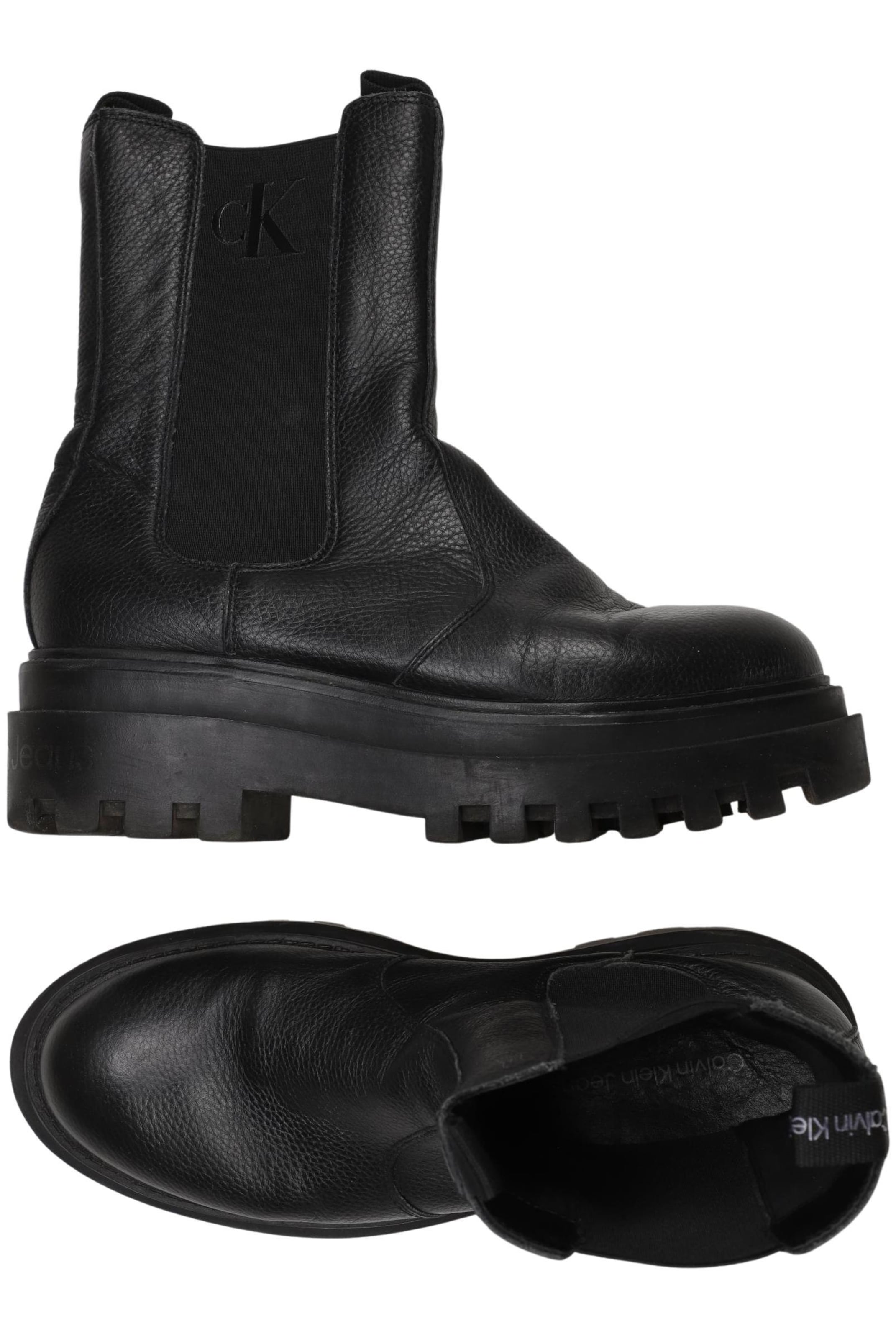 Calvin Klein Jeans Stiefelette 40 in Schwarz: Vorderseite
