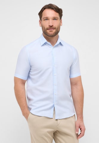ETERNA Comfort fit Button Up Shirt '1863' in Blue: front