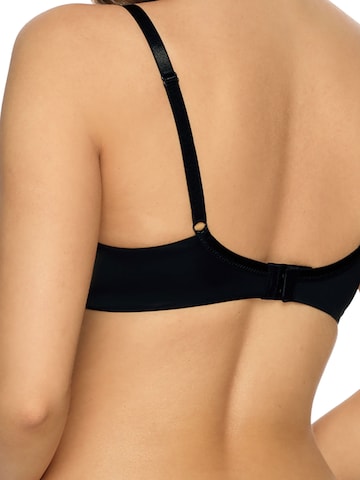 VIANIA T-shirt Bra 'Carola' in Black