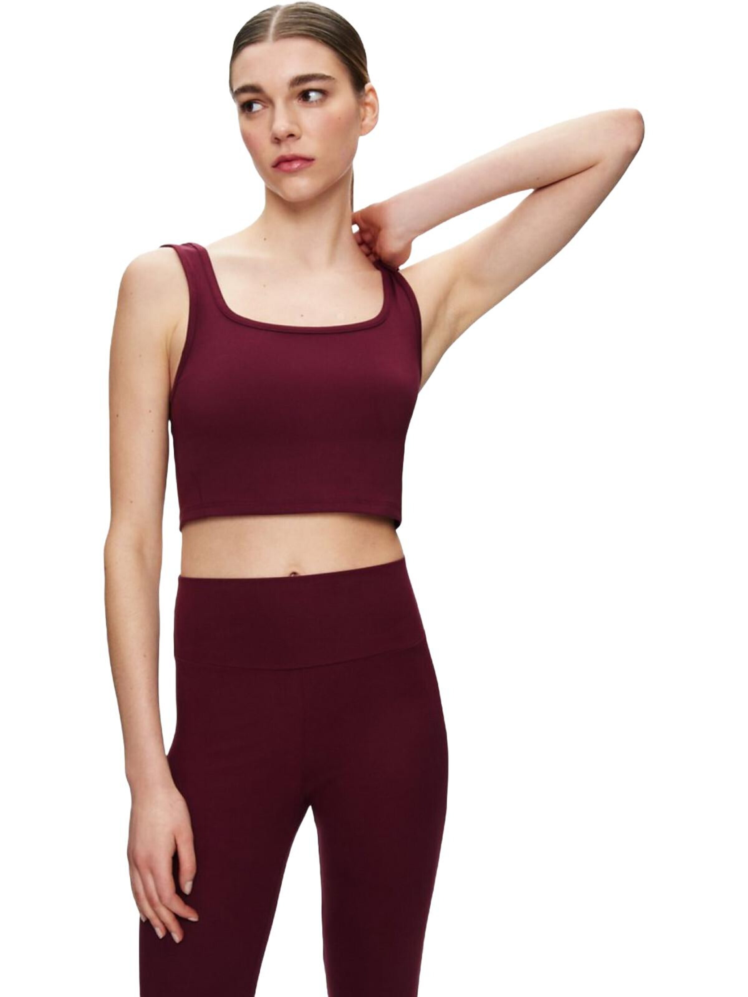 LTB Jeans Top 'Strappy Tank Top' in Rood: voorkant