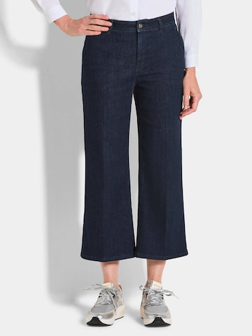 Goldner Bootcut Jeans 'Vera' in Blauw: voorkant