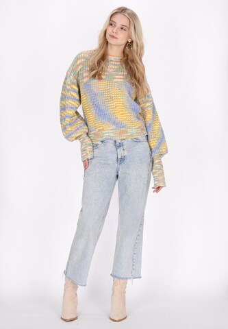 Pull-over IZIA en bleu
