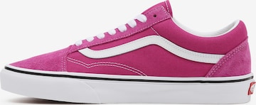 Baskets basses 'Old Skool' VANS en rose : devant