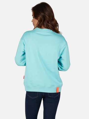 salzhaut Sweatshirt 'Tagel' in Blauw