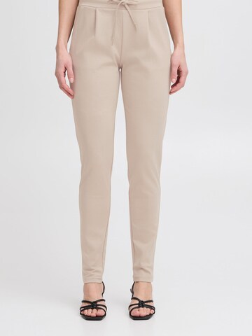 ICHI - Tapered Pantalón ' IHKate ' en gris