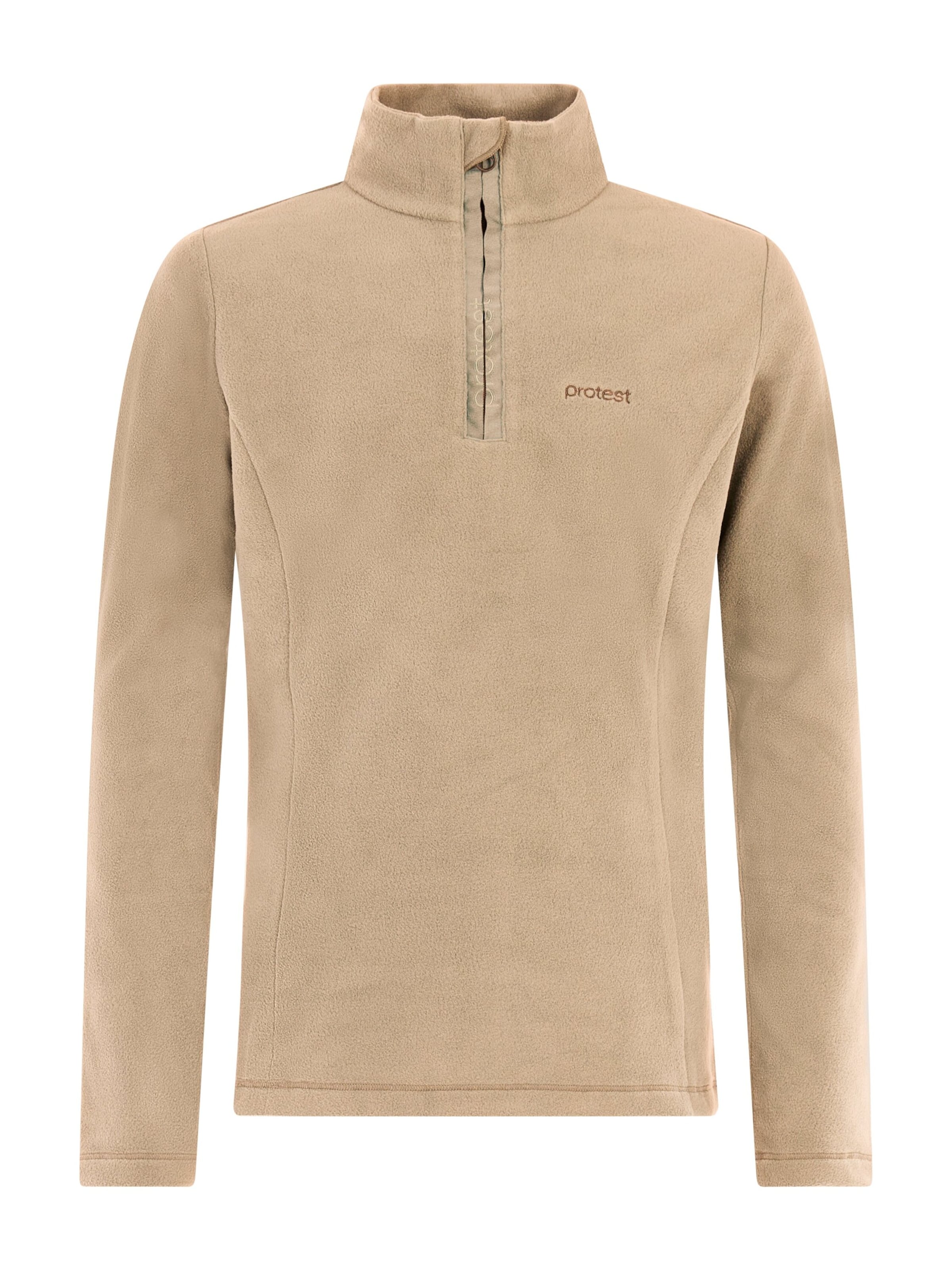 PROTEST Sportsweatshirt 'Remutey JR'‌‌‌‌‌‌‌‌‌‌ in Braun: Vorderseite